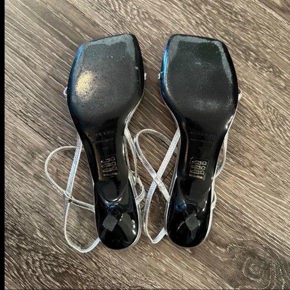 Anine Bing Hilda leather ankle-strap pumps - Picture 6 of 7